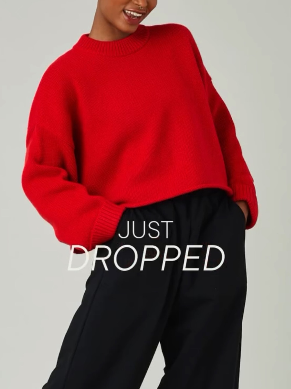 Beyond Nine Coco Jumper - Red - Picture 3 of 9